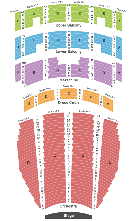 Arlene Schnitzer Concert Hall The Decemberists Seating Chart